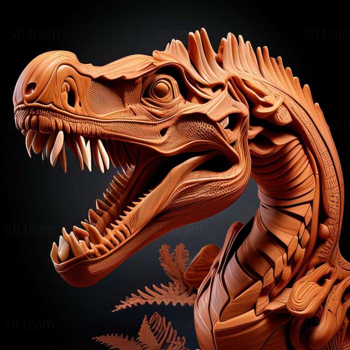3D модель Динозавроподы (STL)